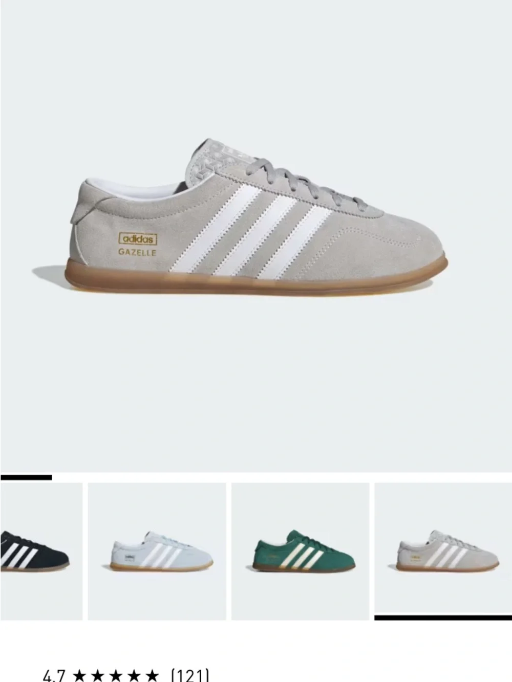 NWT Gazelle Lo Pro Adidas Sneakers 🩶 - Picture 4 of 6